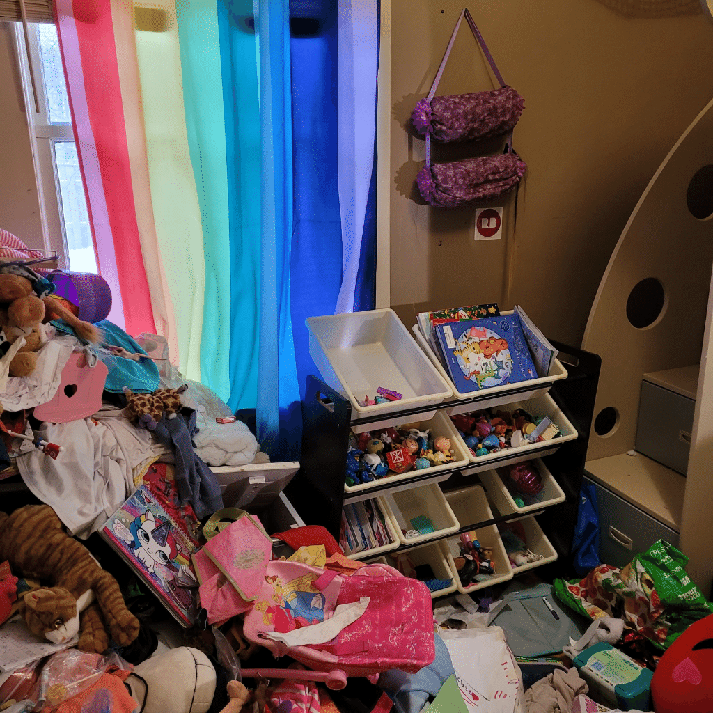 before girls bedroom