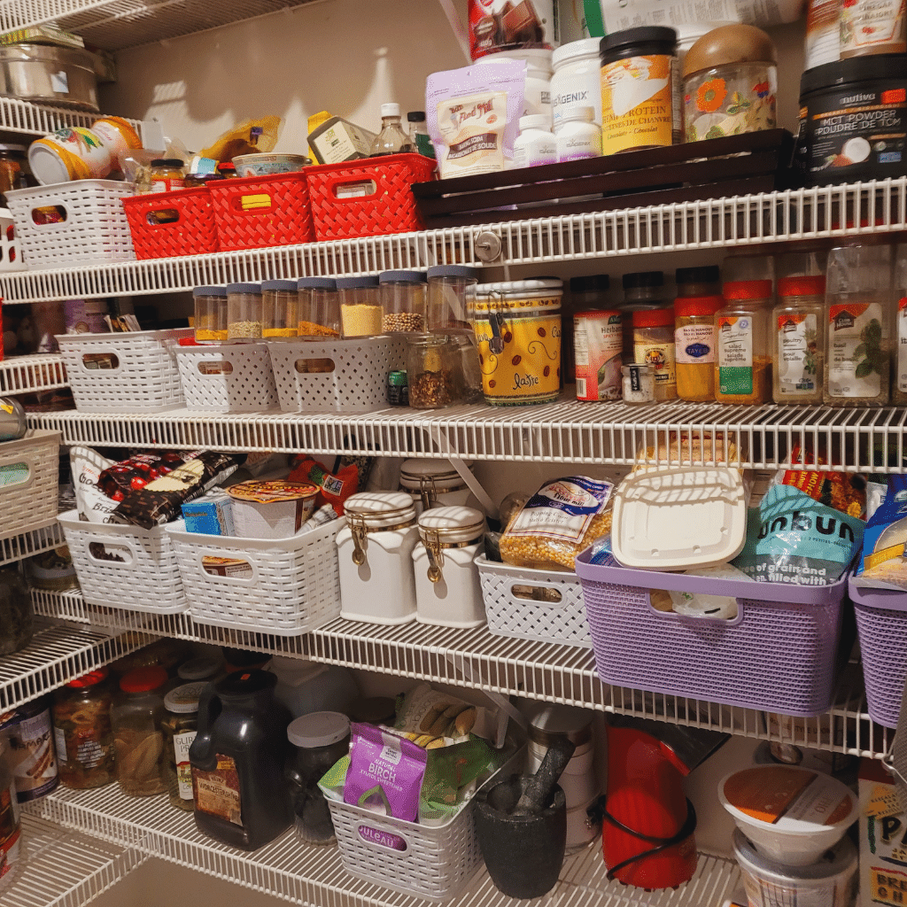 organized pantry